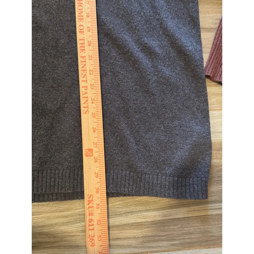 Harley-Davidson Mens 2XL Gray Wool Blend 1/4 Zip Racing Stripe Sweater Pullover